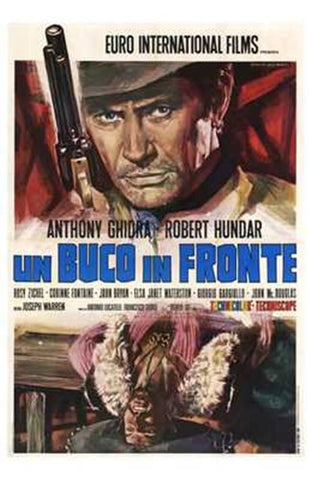 Hole in the Forehead Movie Poster Print