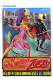 Erotic Adventures of Zorro Movie Poster Print