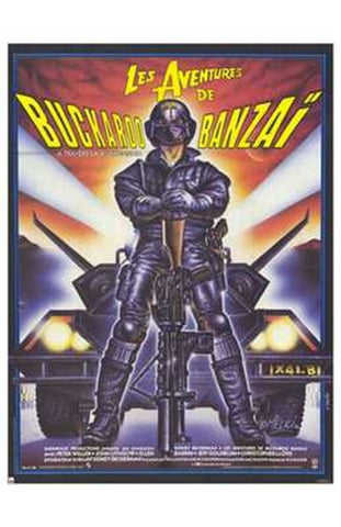 Adventures of Buckaroo Banzai Across the Movie Poster Print