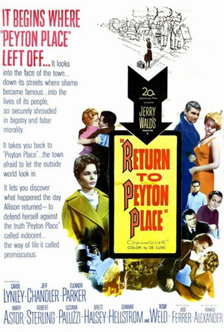 Return to Peyton Place Movie Poster Print