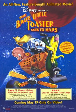 The Brave Little Toaster Goes to Mars Movie Poster Print