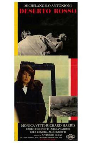 Red Desert Movie Poster Print