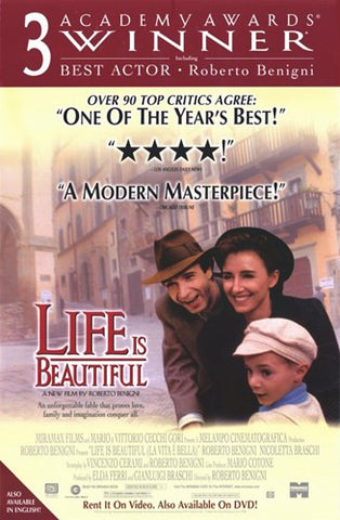 Life is Beautiful Movie Poster Print