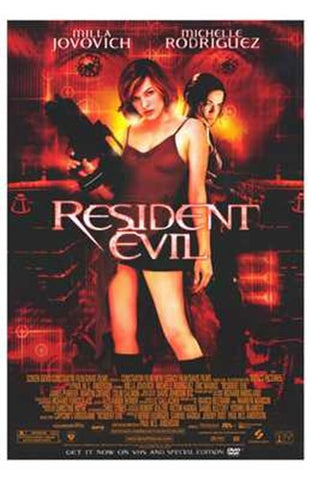 Resident Evil Movie Poster Print