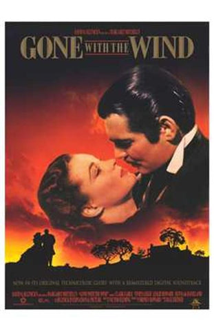 Gone with the Wind Movie Poster Print