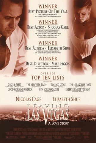 Leaving Las Vegas Movie Poster Print