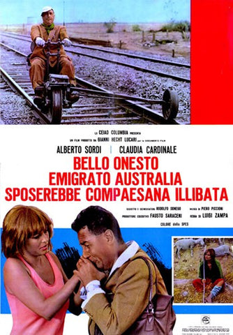 A Girl in Australia Movie Poster Print
