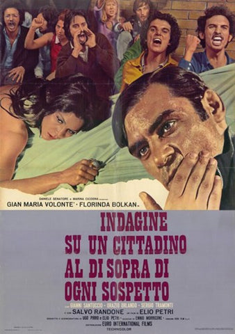 Investigation of a Citizen Above Suspicion Movie Poster Print