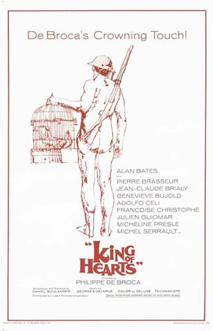 King of Hearts Movie Poster Print