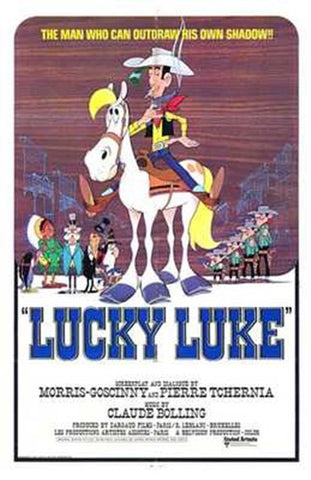 Lucky Luke Movie Poster Print