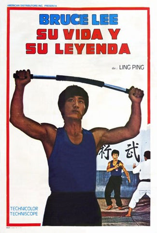 Life and Legend of Bruce Lee Movie Poster Print