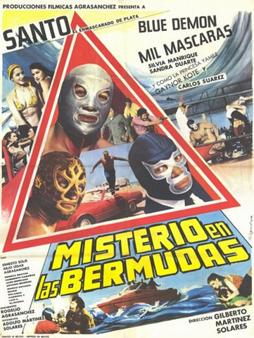 Misterio en las Bermudas Movie Poster Print