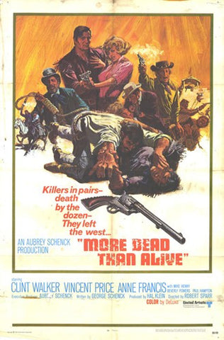 More Dead Than Alive Movie Poster Print