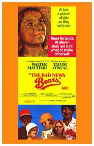 The Bad News Bears Movie Poster Print