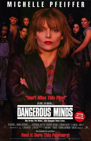 Dangerous Minds Movie Poster Print