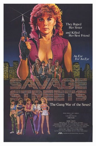 Savage Streets Movie Poster Print