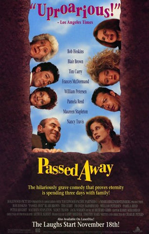 Passed Away Movie Poster Print