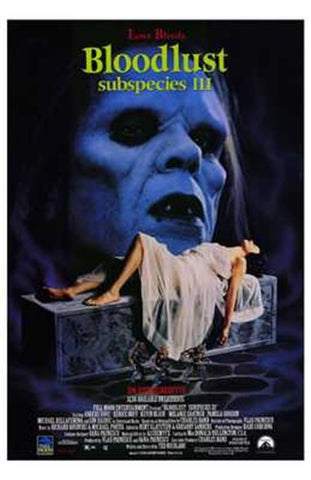 Bloodlust: Subspecies 3 Movie Poster Print