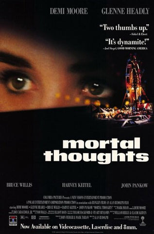 Mortal Thoughts Movie Poster Print