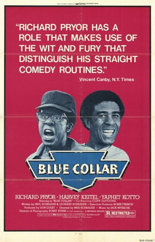 Blue Collar Movie Poster Print
