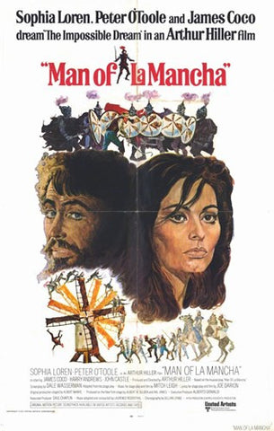 Man of La Mancha Movie Poster Print