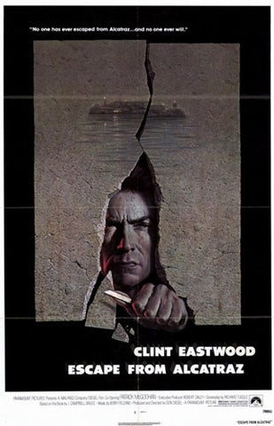 Escape from Alcatraz Movie Poster Print