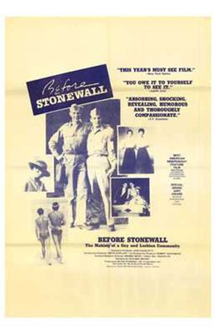 Before Stonewall Movie Poster Print