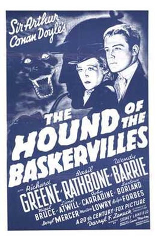 The Hound of the Baskervilles Movie Poster Print