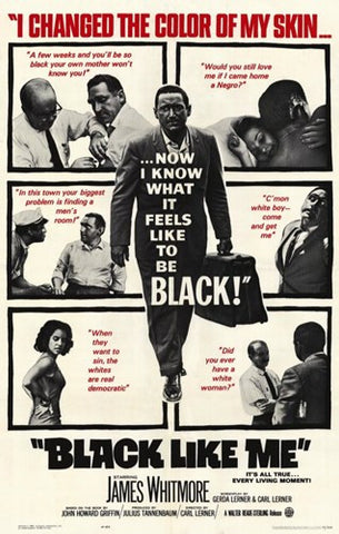 Black Like Me Movie Poster Print