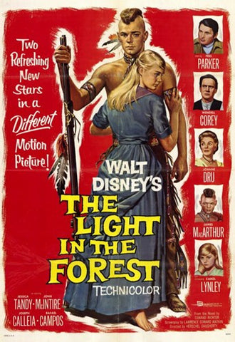 The Light in the Forest Movie Poster Print