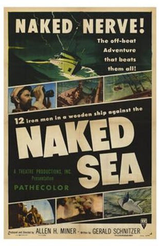 Naked Sea Movie Poster Print