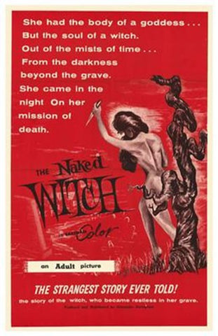 The Naked Witch Movie Poster Print
