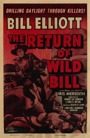 The Return of Wild Bill Movie Poster Print