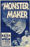 The Monster Maker Movie Poster Print