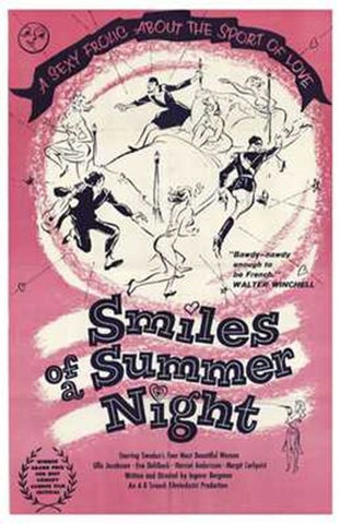 Smiles of a Summer Night Movie Poster Print