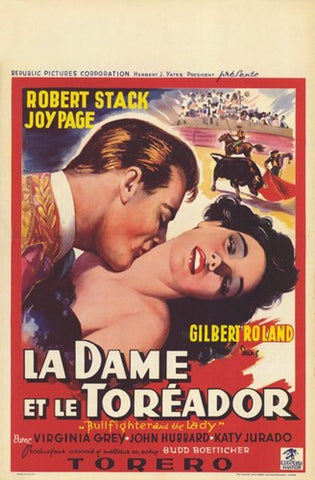The Bullfighter and the Lady Movie Poster Print