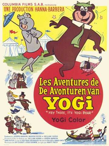 Hey There It's Yogi Bear Movie Poster Print