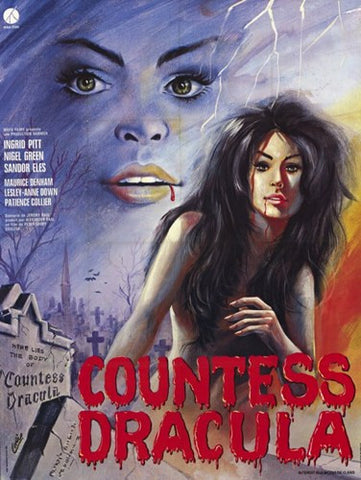 Countess Dracula Movie Poster Print