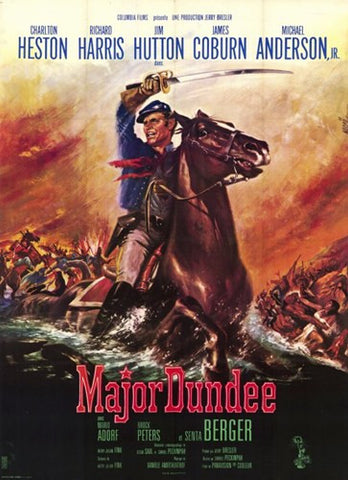 Major Dundee Movie Poster Print