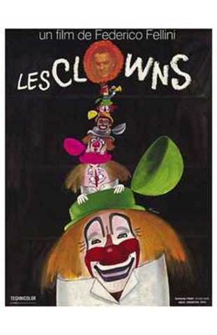 The Clowns Movie Poster Print