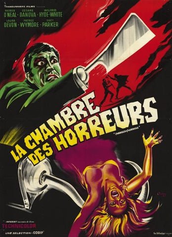 Chamber of Horrors Movie Poster Print