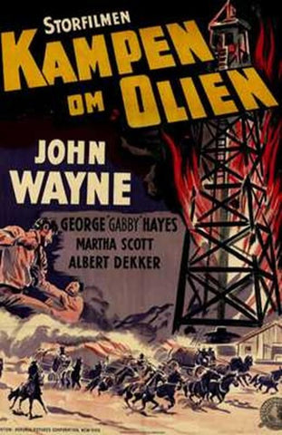 in Old Oklahoma Movie Poster Print
