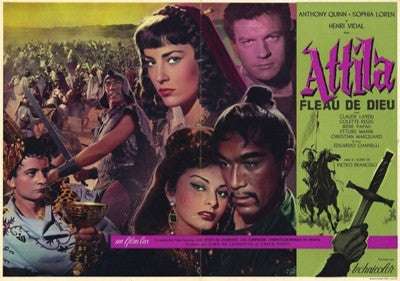 Attila the Hun Movie Poster Print