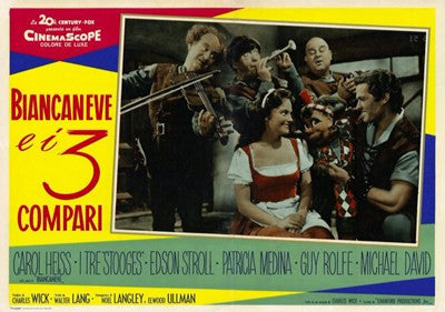 Snow White and the Three Stooges Movie Poster Print