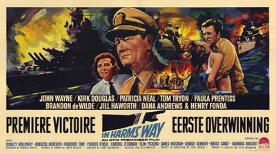 in Harms Way Movie Poster Print