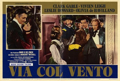 Gone With The Wind Movie Poster Print
