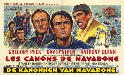The Guns of Navarone Movie Poster Print