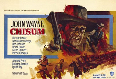 Chisum Movie Poster Print