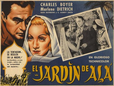The Garden of Allah Movie Poster Print