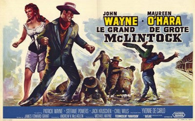 Mclintock Movie Poster Print